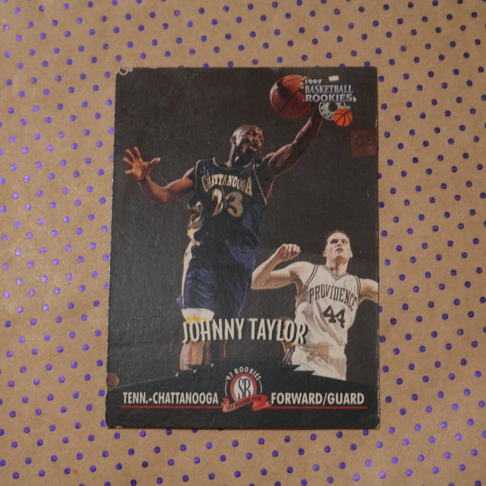 Johnny Taylor #49 Basketball Card